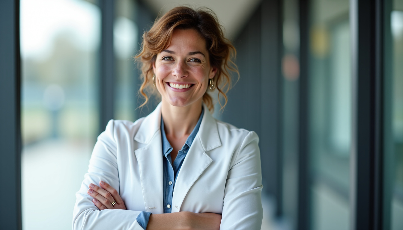 Laura Flessel en tant que ministre des Sports lors d