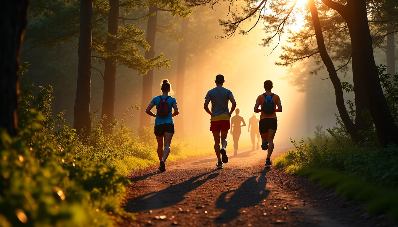 Coureurs en pleine préparation avant le départ de l
