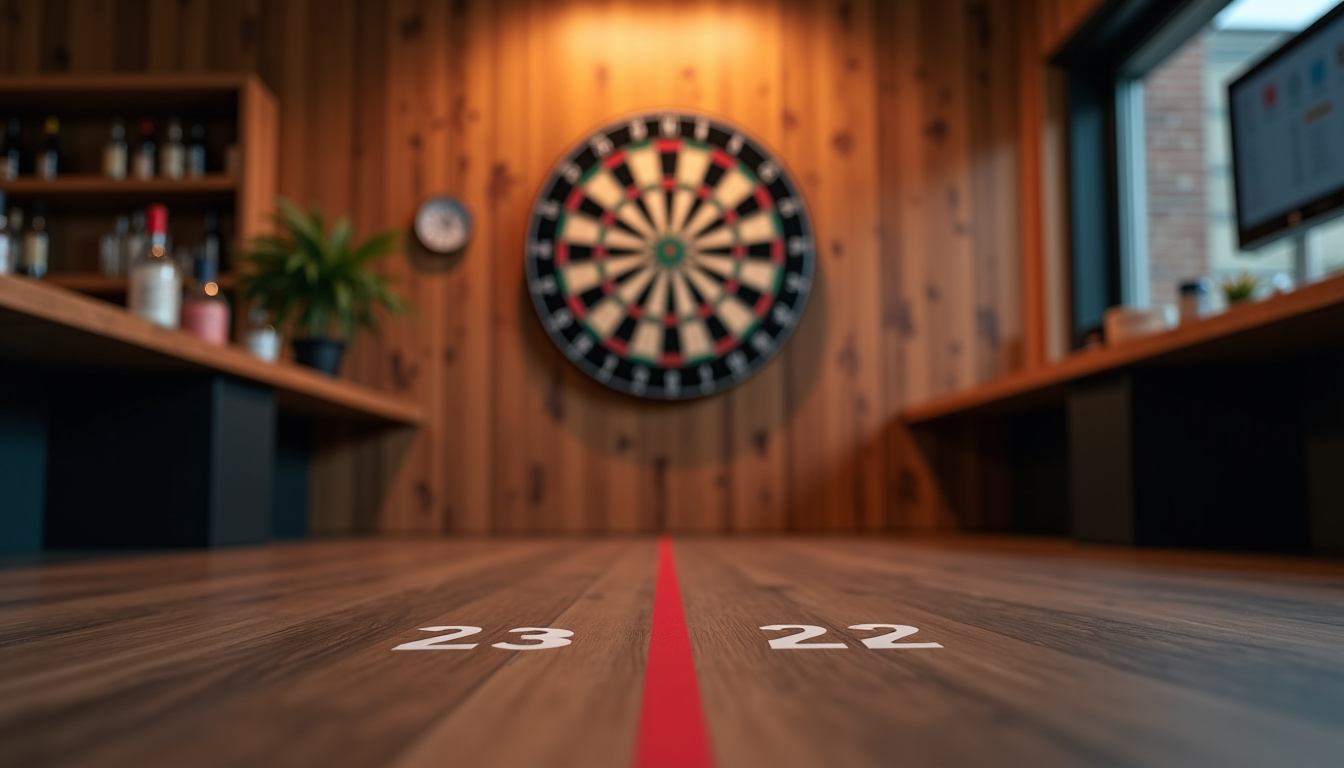 Quelle distance pour jouer aux fléchettes au sol en 2026 ?