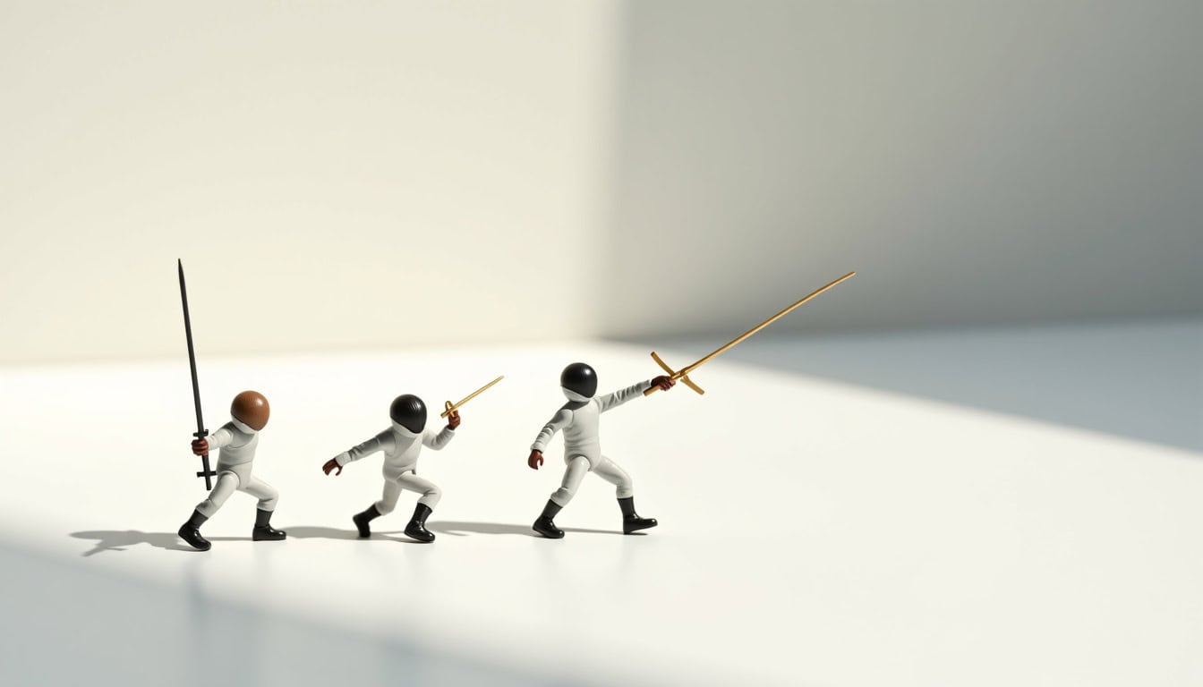 Tableau comparatif des trois armes d